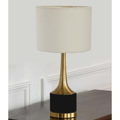 Executive Contrast Column Table Lamp