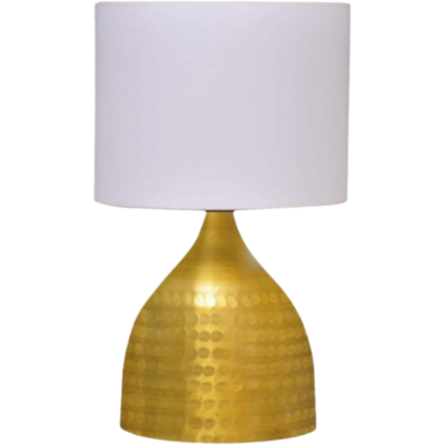 Golden Luster Textured Table Lamp