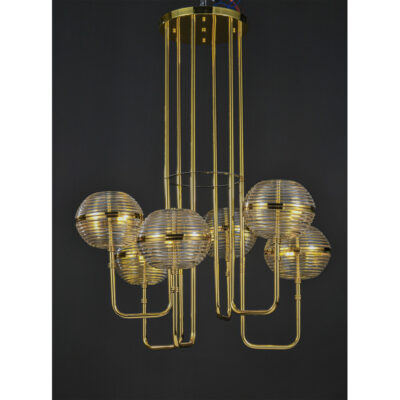 Golden Halo Chandelier
