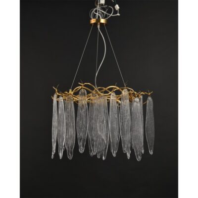 Gilded Glamour Chandelier