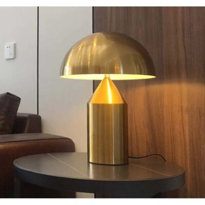 Golden Horizon Dome Table Lamp