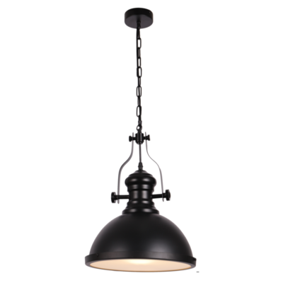 Industrial Hearth Dome Pendant Light