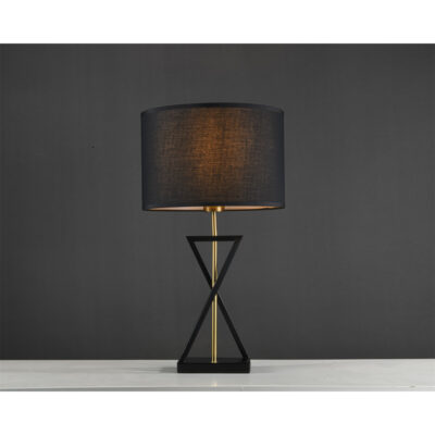 Midnight Intersect Modern Table Lamp