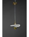 Golden Bloom Sculptural Pendant Light - Image 4