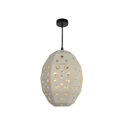 Diamond Orb Geometric Pendant Light