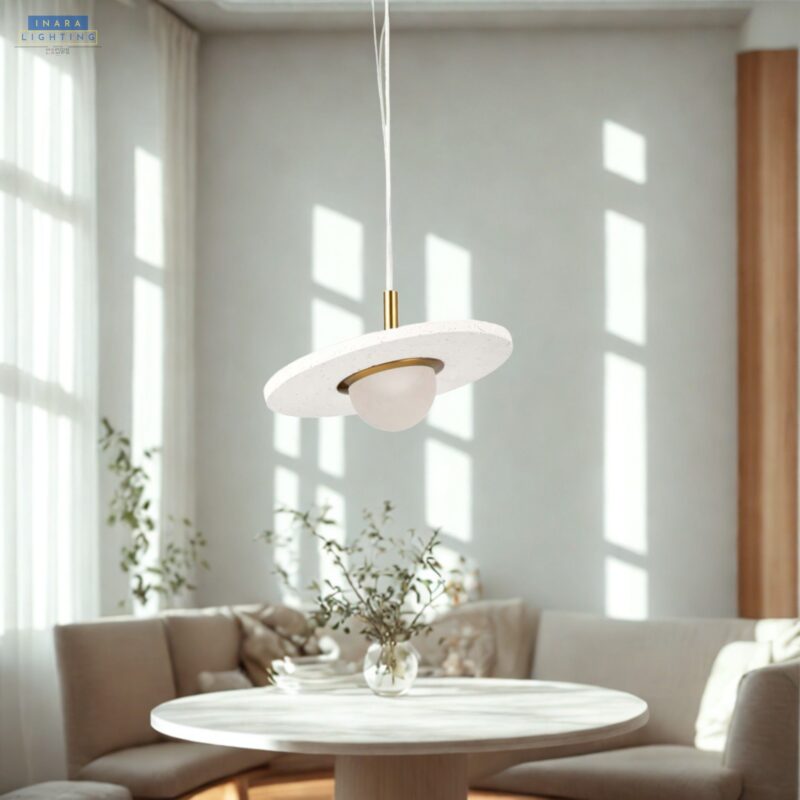 Alabaster Glow Pendant Light - Image 2