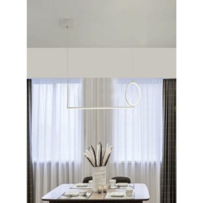 Unspoken Words Modern Linear Pendant Light