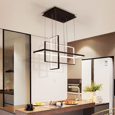 Kinetic Layers Modern Chandelier