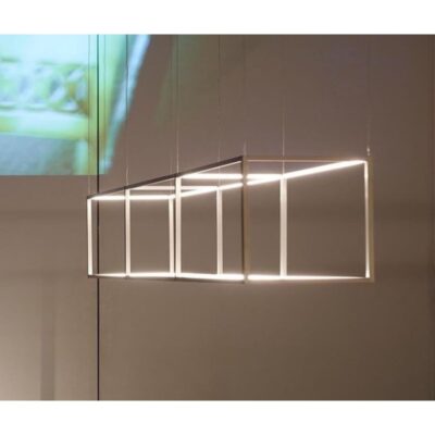 Urban Linear Frame Rectangular Pendant Light