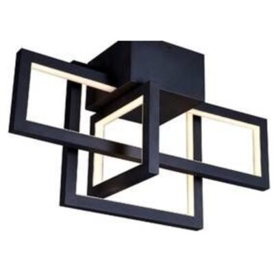 Urban Labyrinth Glow Geometric Ceiling Light