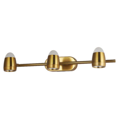Golden Accent Trio Modern LED Mirror Light