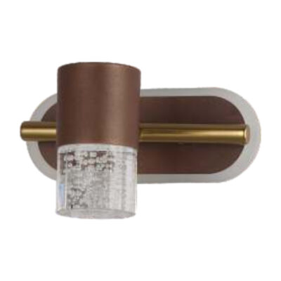 Crystal Coffee Modern LED Mirror Light