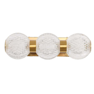 Lustrous Spark Trio Mirror Light