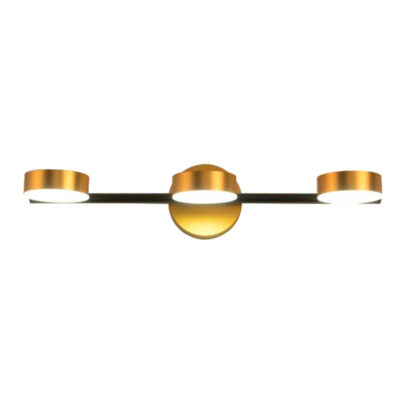 Golden Halo Duet Modern LED Mirror Light