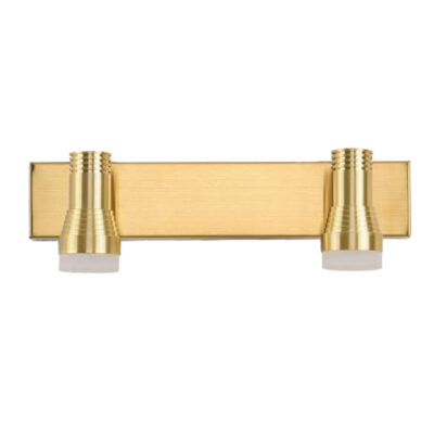 Golden Ribbons Duet Modern LED Mirror Light