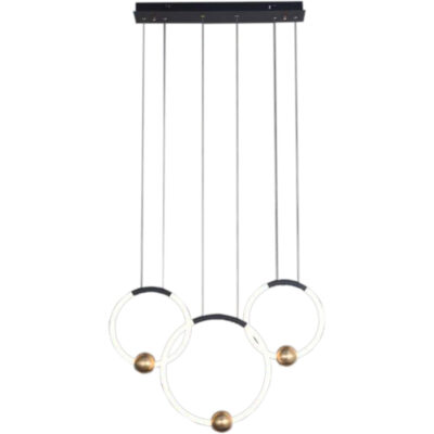 Gilded Constellation Cluster Pendant Light