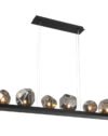 Smoked Diamond Horizon Linear Pendant Light