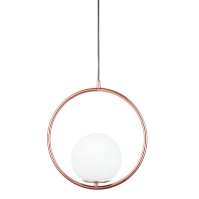 Blush Orbit Pendant Light
