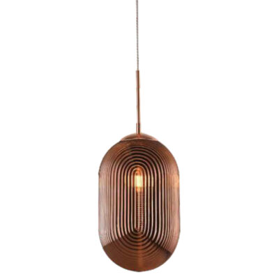 Gilded Wave Pendant Light
