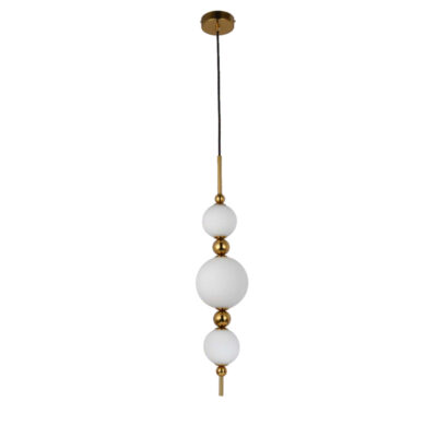 Golden Pearl Stack Pendant Light