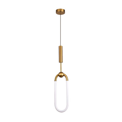 Infinity Curve Pendant Light