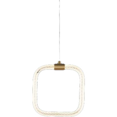 Golden Portal Pendant Light