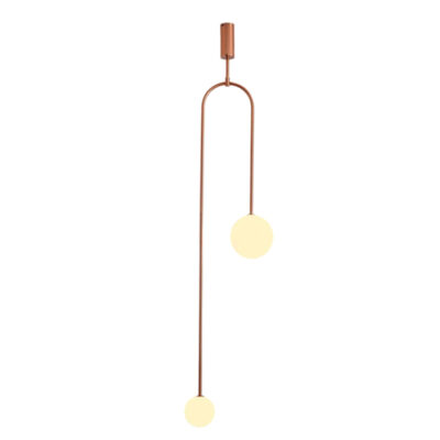 Rose Gold Duo Ascent Pendant Light