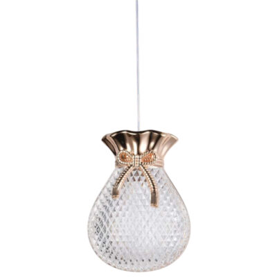 Golden Treasure Pouch Pendant Light