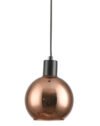 Blush Gold Mirror Orb Pendant Light