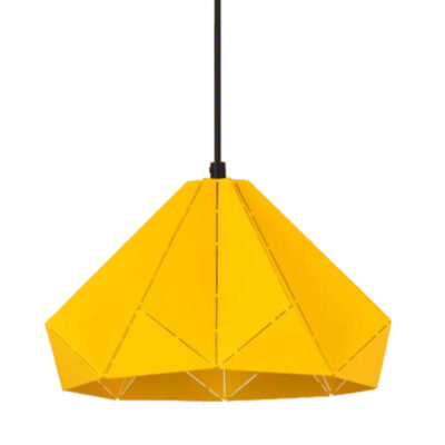 Sunbeam Facet Geometric Pendant Light