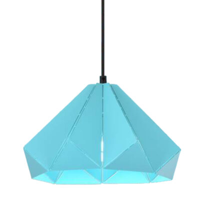 Seaglass Prism Geometric Pendant Light