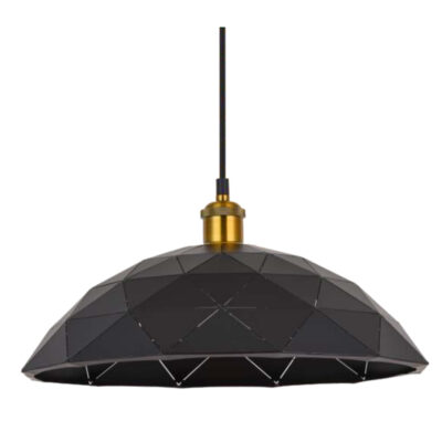 Black Diamond Geometric Pendant Light