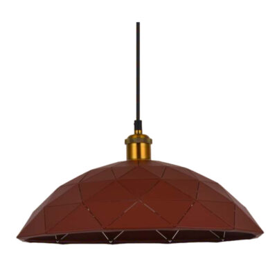 Cacao Bloom Geometric Pendant Light