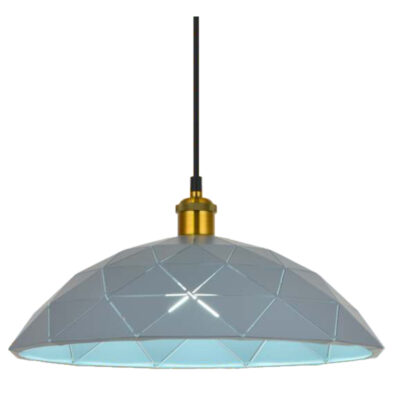 Moonlit Hexagon Geometric Pendant Light