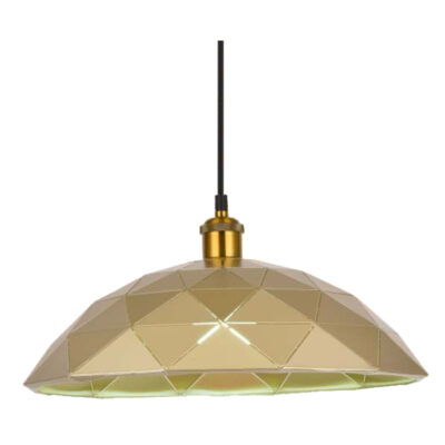 Desert Rose Geometric Pendant Light