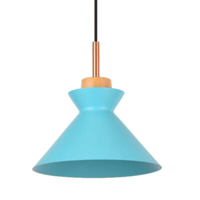 Azure Petal Bell Pendant Light