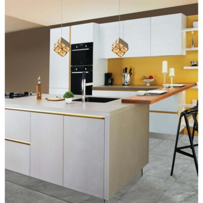 Golden Cube LED Pendant Light