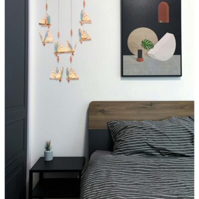 Majestic Wings Cascade Cluster Pendant Light