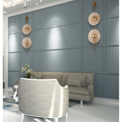 Golden Crescent Wall Light