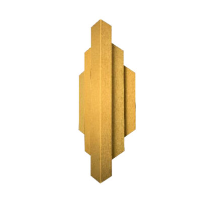 Golden Obelisk Wall Light