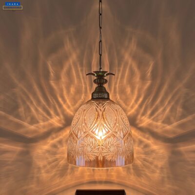 Artisan Cut Glass Pendant Light