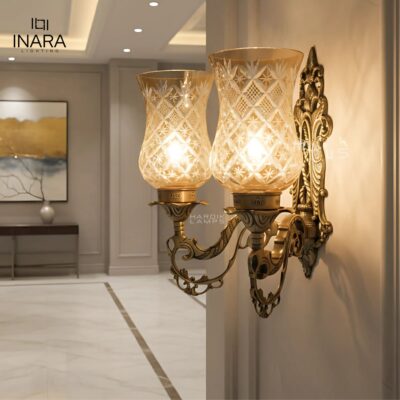 Heirloom Glass Wall Light