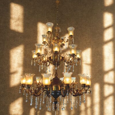 Ornate Dual Tier Chandelier