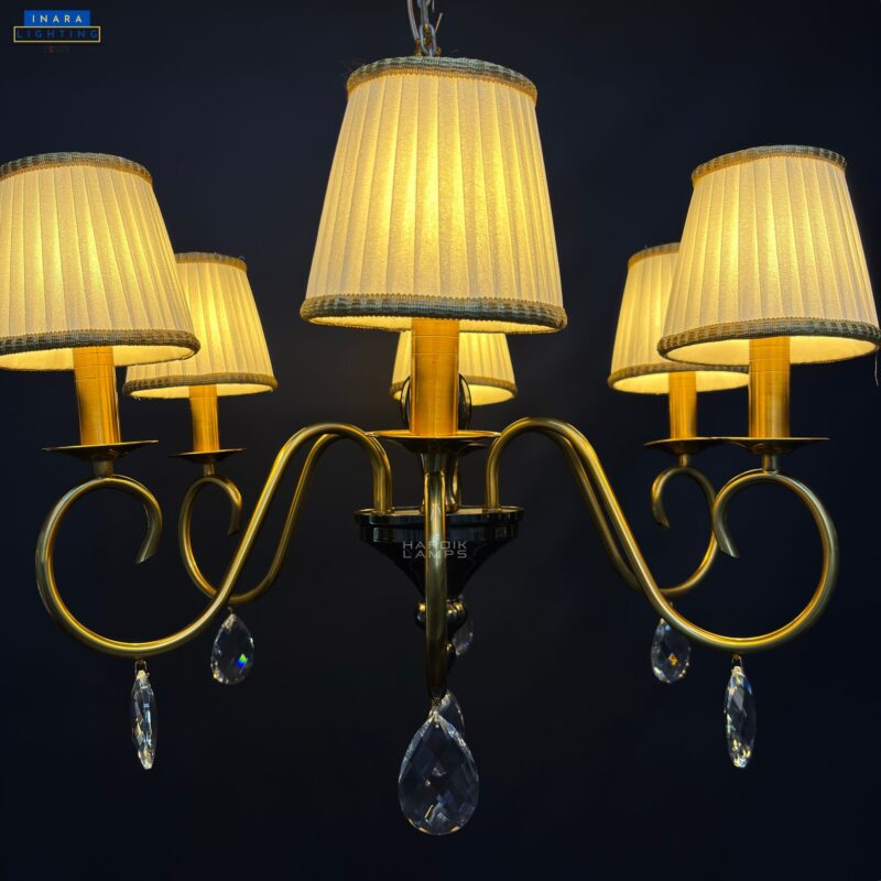 Duet Scroll Chandelier - Image 4