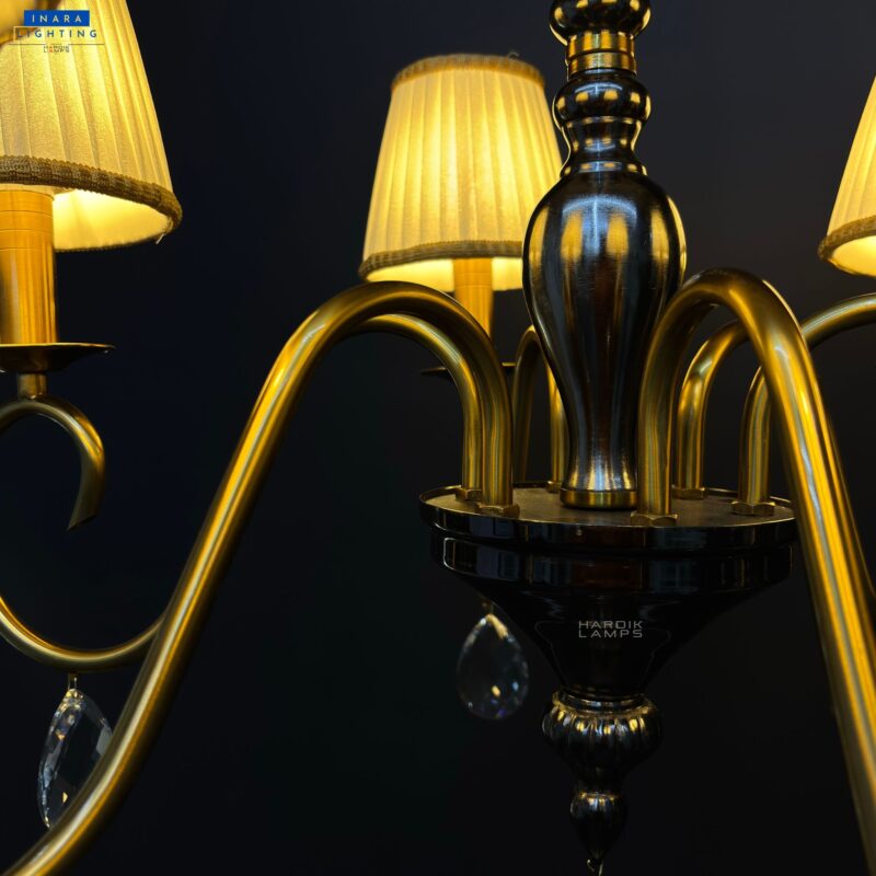 Duet Scroll Chandelier - Image 7